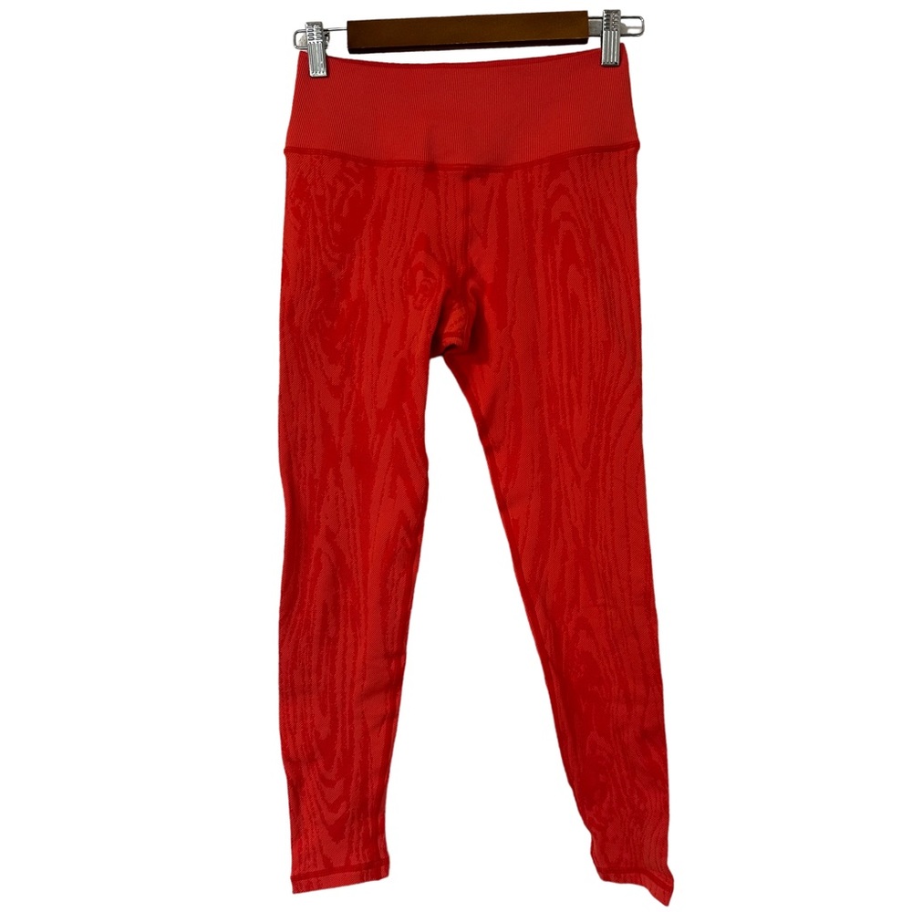 Avocado Women’s Red Orange Leggings Size S